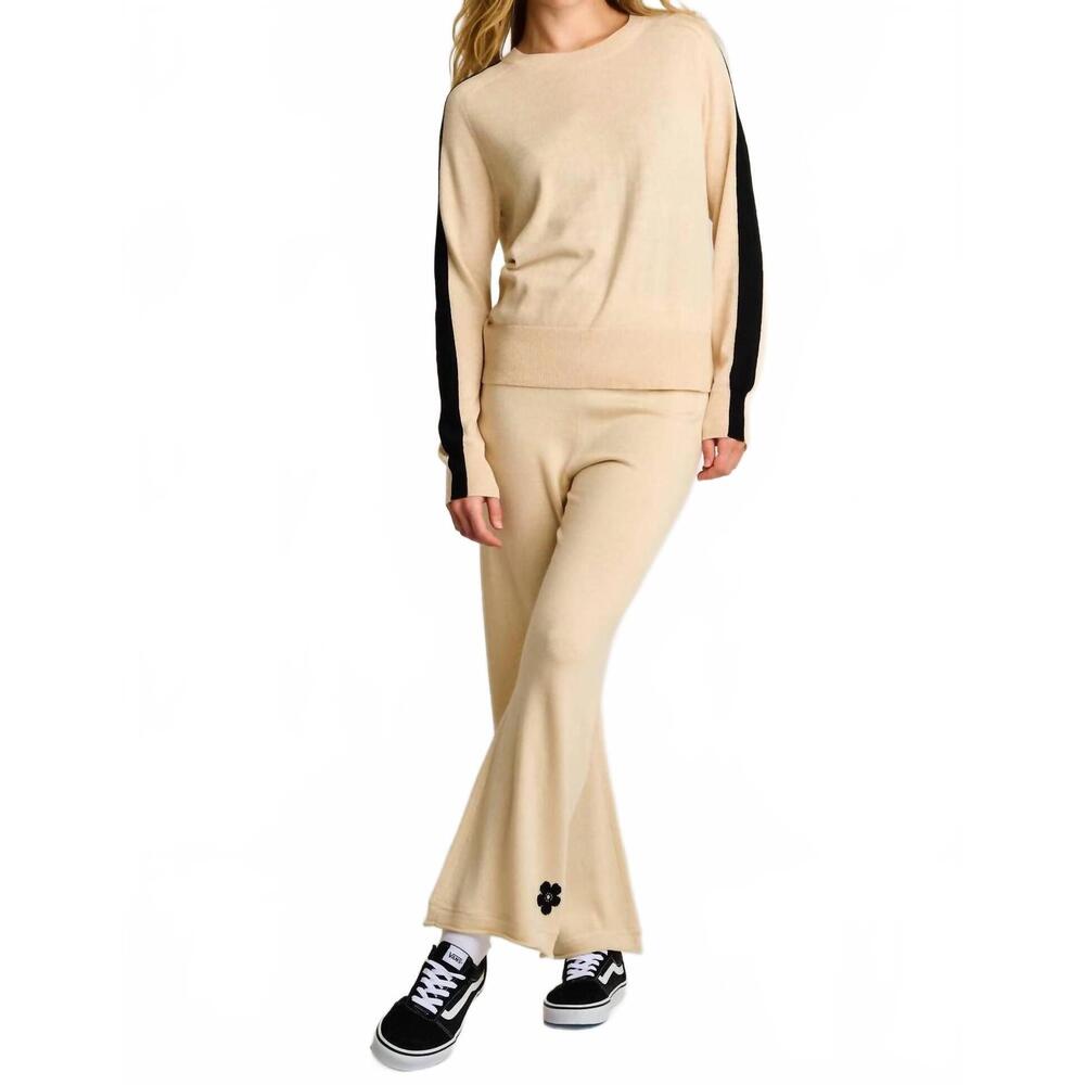 NEW LISA TODD the poppy pant in oat